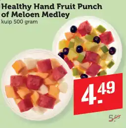 Coop Healthy Hand Fruit Punch of Meloen Medley aanbieding