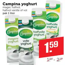 Coop Campina yoghurt aanbieding