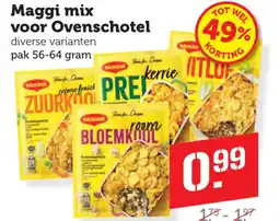 Coop Maggi mix voor Ovenschotel aanbieding