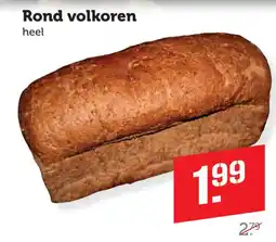 Coop Rond volkoren aanbieding