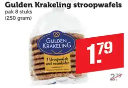 Coop Gulden Krakeling stroopwafels aanbieding