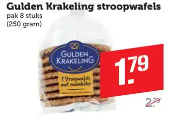Coop Gulden Krakeling stroopwafels aanbieding