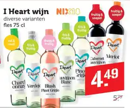 Coop I Heart wijn aanbieding