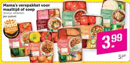 Coop Mama's verspakket voor maaltijd of soep aanbieding
