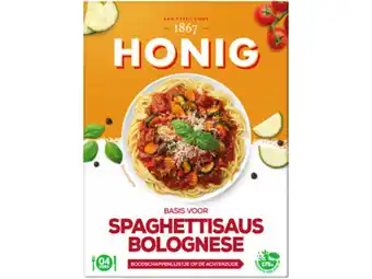 Hoogvliet Honig Basis voor spaghettisaus bolognese aanbieding