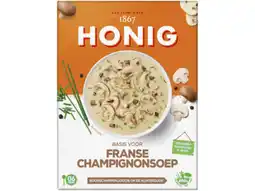 Hoogvliet Honig Franse champignonsoep aanbieding