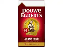 Hoogvliet Douwe Egberts Aroma rood grove maling filterkoffie aanbieding