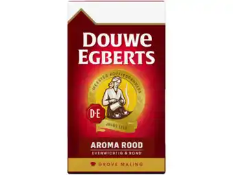 Hoogvliet Douwe Egberts Aroma rood grove maling filterkoffie aanbieding