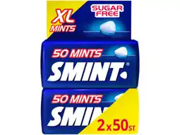 Hoogvliet Smint XL Peppermint Pepermunt Suikervrij Keelpastille aanbieding