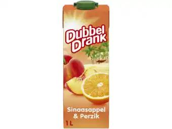 Hoogvliet Dubbel Drank Sinaasappel perzik aanbieding
