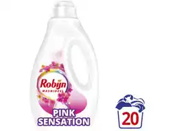 Hoogvliet Robijn Vloeibaar wasmiddel pink sensation aanbieding