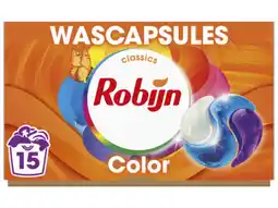 Hoogvliet Robijn Wascapsules kleur aanbieding