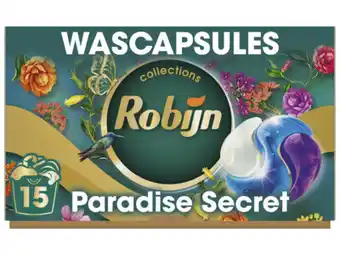 Hoogvliet Robijn Wascapsules paradise secret aanbieding