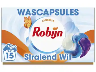 Hoogvliet Robijn Wascapsules wit aanbieding