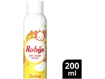 Hoogvliet Robijn Dry wash spray zwitsal aanbieding