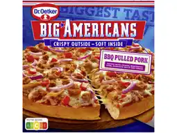Hoogvliet Dr. Oetker Big americans pulled pork aanbieding