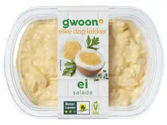 Hoogvliet G'woon Vrije uitloopeisalade aanbieding