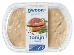 Hoogvliet G'woon Tonijnsalade aanbieding