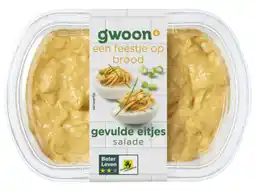 Hoogvliet G'woon Gevuld eitje salade aanbieding