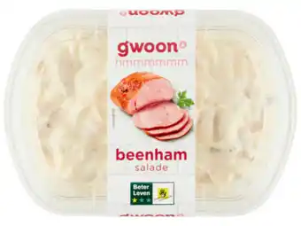 Hoogvliet G'woon Beenham salade aanbieding