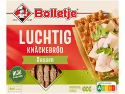 Hoogvliet Bolletje Luchtig Knackebrod Sesam aanbieding