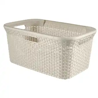 Marskramer Curver Style Wasmand 45 L Vintage Wit aanbieding