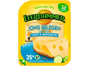 Hoogvliet Leerdammer Jong belegen lightlife aanbieding