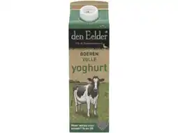 Hoogvliet Den Eelder Volle boerenyoghurt aanbieding