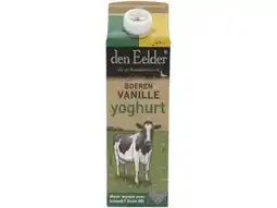 Hoogvliet Den Eelder Boeren vanilleyoghurt aanbieding