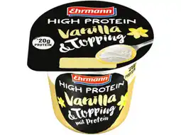Hoogvliet Ehrmann Protein pudding vanille top aanbieding