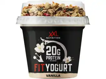 Hoogvliet Zuivelhoeve Xxl fit yoghurt granola vanille aanbieding