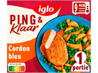 Hoogvliet Iglo Ping & Klaar Cordon Bleu aanbieding