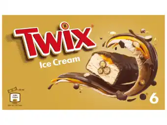 Hoogvliet Twix Ice cream aanbieding