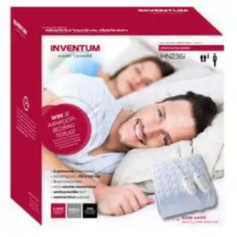 Marskramer Inventum elektrische onderdeken 2-persoons HN236i 150 x 150 cm 60W aanbieding