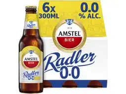 Hoogvliet Amstel Radler Citroen 0.0 Bier Fles 6-pack aanbieding