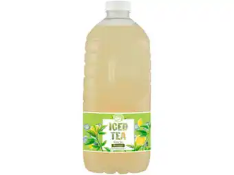 Hoogvliet Fruity Juice Iced tea green lemon aanbieding