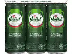 Hoogvliet Grolsch Premium pilsener aanbieding