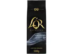 Hoogvliet L'OR Espresso Fortissimo Koffiebonen aanbieding