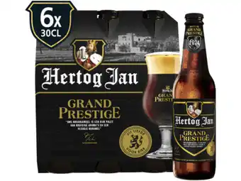 Hoogvliet Hertog Jan Grand Prestige Bier Fles 6-pack aanbieding