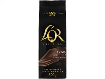 Hoogvliet L'OR Espresso forza koffiebonen aanbieding