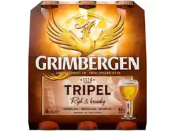 Hoogvliet Grimbergen Tripel Speciaalbier Fles 6-pack aanbieding