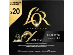Hoogvliet L'OR Espresso ristretto koffiecups voordeelpak aanbieding