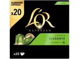 Hoogvliet L'OR Lungo elegante koffiecups voordeelpak aanbieding