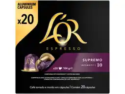Hoogvliet L'OR Espresso Supremo Koffiecups Voordeelpak aanbieding