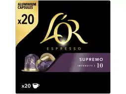 Hoogvliet L'OR Espresso Supremo Koffiecups Voordeelpak aanbieding