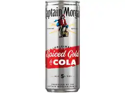 Hoogvliet Captain Morgan Rum & cola aanbieding