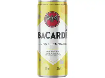 Hoogvliet Bacardi Limon & lemonade aanbieding