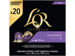 Hoogvliet L'OR Lungo profondo koffiecups voordeelpak aanbieding