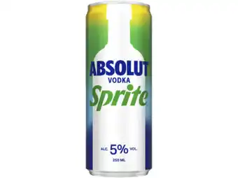 Hoogvliet Absolut Absolut sprite aanbieding