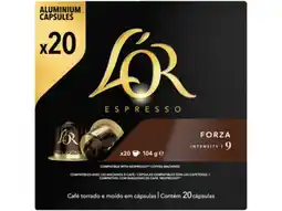Hoogvliet L'OR Espresso forza koffiecups voordeelpak aanbieding